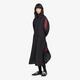 Obleka Y-3 Gradient 3 Stripes Nylon Track Dress Black XS