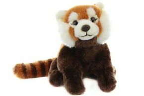 Lamps Plišasta panda rdeča 26 cm