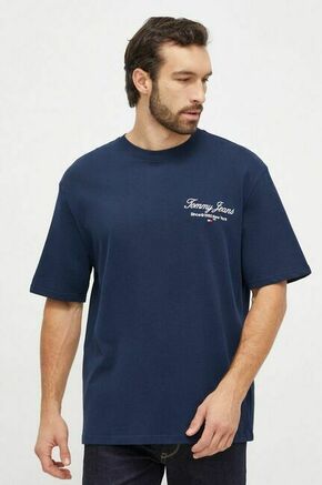 Bombažna kratka majica Tommy Jeans moški