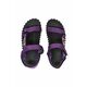 Sandali Gumbies ženski, vijolična barva - vijolična. Sandali iz kolekcije Gumbies. Model je izdelan iz sintetičnega materiala. Model z mehkim, oblikovanim vložkom zagotavlja udobje.
