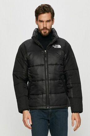 The North Face jakna - črna. Jakna iz kolekcije The North Face. Podloženi model izdelan iz prešitega materiala.