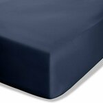 Temno modra napenjalna rjuha iz perkala 90x190 cm Easy Iron Percale – Catherine Lansfield