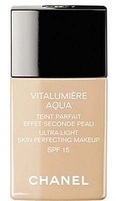 Chanel Vitalumière Aqua SPF15 makeup 30 ml odtenek 10 Beige za ženske