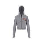 Ed Hardy Jopa na zadrgo 'Flaming Tiger' rumena / temno siva / rdeča 30624279