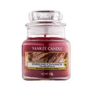 Yankee Candle Dišeča sveča Classic majhna (Sparkling Cinnamon) 104 g