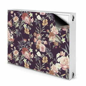 Tulup.si Dekoracija za radiatorje Vrtno cvetje 90x60 cm