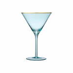 Modri kozarec za martini Ladelle Chloe, 250 ml