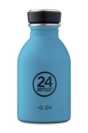 Steklenica 24bottles modra barva - modra. Steklenica iz kolekcije 24bottles.
