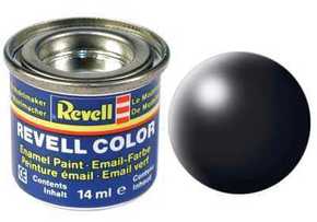 Barva emajla Revell - 32302: črna svila