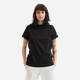 Bombažna kratka majica Champion črna barva - črna. Kratka majica iz kolekcije Champion, izdelana iz enobarvne pletenine. Model iz izjemno udobne bombažne tkanine.