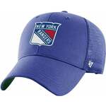 Kapa s šiltom 47 brand NHL New York Rangers H-BRANS13CTP-RYB - modra. Kapa s šiltom vrste baseball iz kolekcije 47 brand. Model izdelan iz tkanine s potiskom.