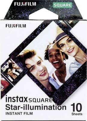 FujiFilm Instantni film INSTAX kvadratni film STAR ILLUMI 10 fotografij
