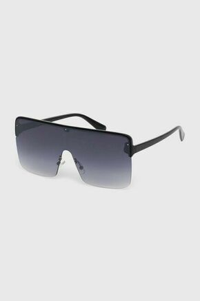 Sončna očala Answear Lab ženski - črna. Sončna očala iz kolekcije Answear Lab. Model z enobarvnimi stekli in okvirji iz plastike. Ima filter UV 400.