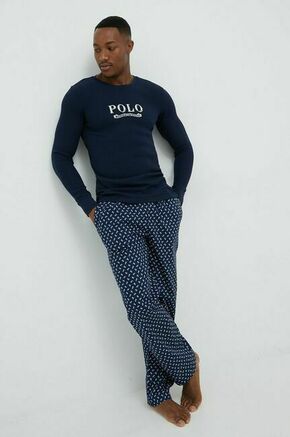Polo Ralph Lauren Pižama 714878060001 Mornarsko modra Regular Fit