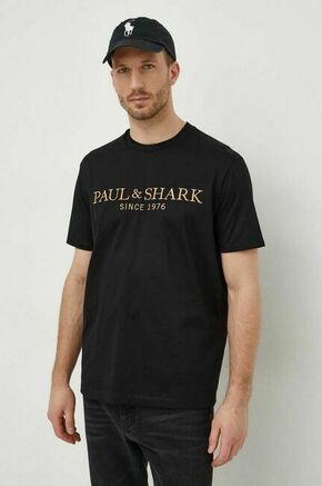 Bombažna kratka majica Paul&amp;Shark moški