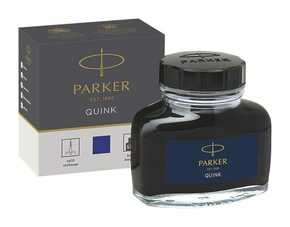 Črnilo Parker Quink v steklenički