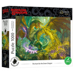 Trefl Prime puzzle 1000 UFT - Lov na zelenega zmaja / Hasbro Dungeons &amp; Dragons