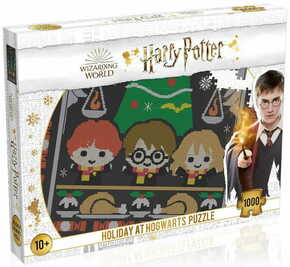 WEBHIDDENBRAND Harry Potter Puzzle - Vánoce v Hradavicah / Holiday at Hogwarts - 1000 kosov