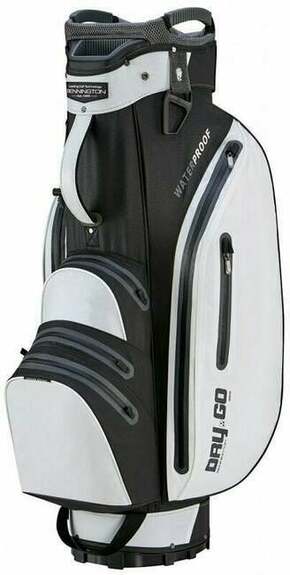 Bennington Dry GO 14 Grid Orga Water Resistant With External Putter Holder White/Black Golf torba Cart Bag