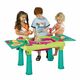 KETER Igralna mizica Creative Fun Table, svetlo zelena/ vijolična