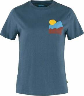 Fjällräven Nature T-Shirt W Indigo Blue S Majica na prostem