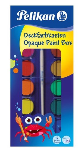 Pelikan akvarel vodene barvice