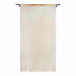 Prosojna zavesa v zlati barvi 140x285 cm String – Mendola Fabrics