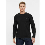 Calvin Klein Majica z dolgimi rokavi K10K111847 Črna Regular Fit