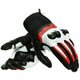 Dainese Mig 3 Black/White/Lava Red XXS Motoristične rokavice