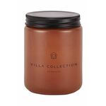 Dišeča sveča Villa Collection Brown - rjava. Dišeča sveča iz kolekcije Villa Collection. Model izdelan iz voska in stekla.