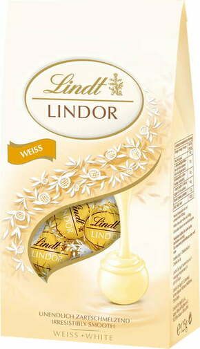 Lindt Lindor čokoladni tartufi - beli - 125 g