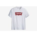 Levi's t-shirt Graphic - bela. T-shirt iz kolekcije Levi's. Model izdelan iz pletenine s potiskom.