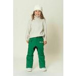 Otroške smučarske hlače Gosoaky zelena barva - zelena. Otroški Smučarske hlače iz kolekcije Gosoaky. Model izdelan iz materiala, ki ščiti pred mrazom, vetrom in snegom.
