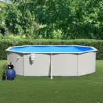 shumee Črpalni bazen s peščenim filtrom, 490x360x120 cm
