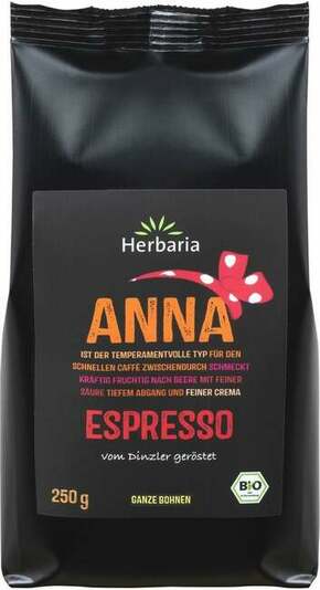 Herbaria Bio espresso "Anna" cela zrna - 250 g