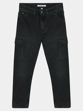 Calvin Klein Jeans Jeans hlače IB0IB01908 Črna Regular Fit