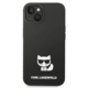 Karl Lagerfeld Choupette Body ovitek za iPhone 14 Plus, silikonski, črn (KLHCP14MSLCTBK)