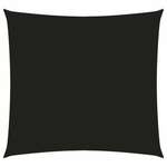 Vidaxl Senčno jadro oksford blago kvadratno 3x3 m črno