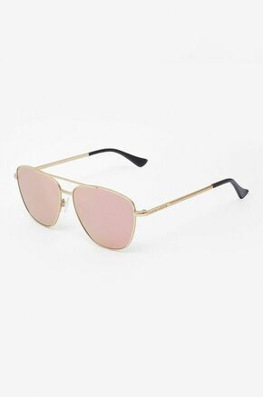 Očala Hawkers roza barva - roza. Sončna očala iz kolekcije Hawkers. Model s enobarvnimi stekli in okvirji iz kovine. Ima filter UV 400.