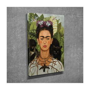Stenska reprodukcija na platnu Frida Kahlo