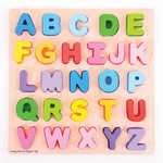 Bigjigs Toys Bigjigs Otroška abeceda Velike črke