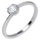 Brilio Silver Srebrni zaročni prstan 426 001 00538 04 (Obseg 51 mm) srebro 925/1000