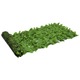 vidaXL Balkonsko platno z zelenim listjem 200x75 cm