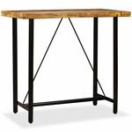 Greatstore Barska miza iz trdnega predelanega lesa 120x60x107 cm