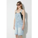 Kratke hlače Guess Originals ženski - modra. Farmarke iz kolekcije Guess Originals. Model izdelan iz denima bombažnega.