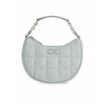 Calvin Klein Ročna torba Ck Square Quilt K60K612020 Siva