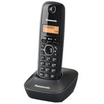 Panasonic KX-TG1611FXH brezžični telefon, DECT, črni