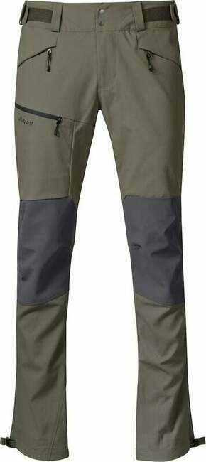 Bergans Fjorda Trekking Hybrid Pants Green Mud/Solid Dark Grey L Hlače na prostem