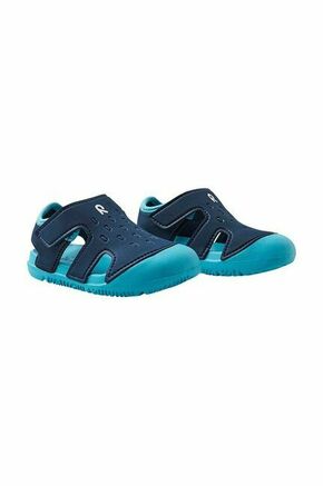 Otroški sandali Reima mornarsko modra barva - mornarsko modra. Otroški sandali iz kolekcije Reima. Model izdelan iz sintetičnega materiala.