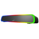 GENIUS USB SoundBar 200BT zvočniki/ Bluetooth/ 3, 5" jack/ 4W/ RGB/ črni